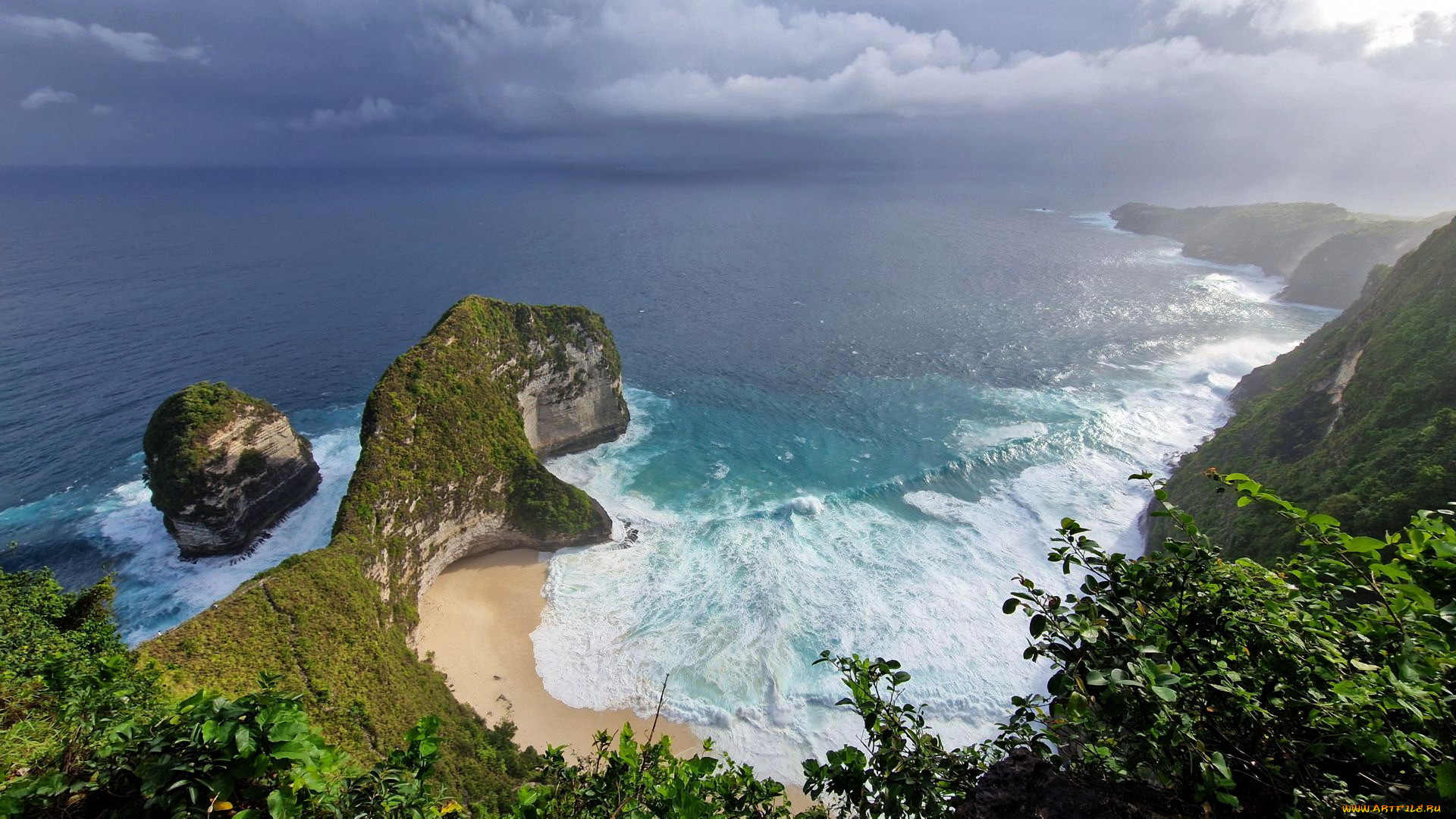 kelingking beach, nusa penida, indonesia, , , kelingking, beach, nusa, penida